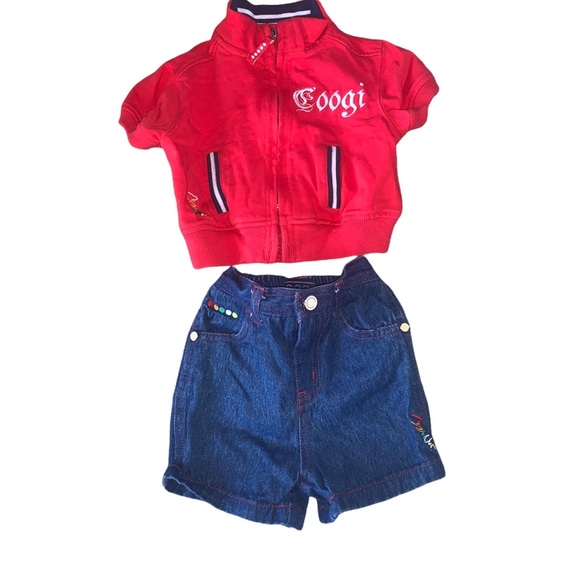 Coogi Shirt & Shorts Set Graphic Baby Size 0-6 Months - Picture 3 of 9